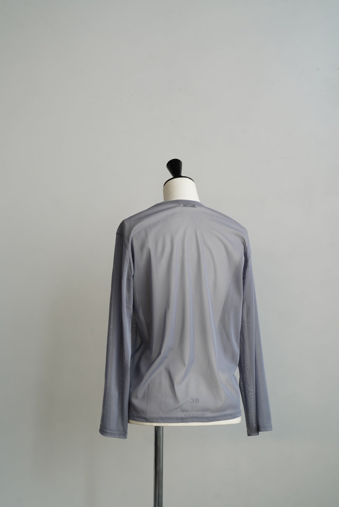 Fries Tulle Set Tops / GRAY