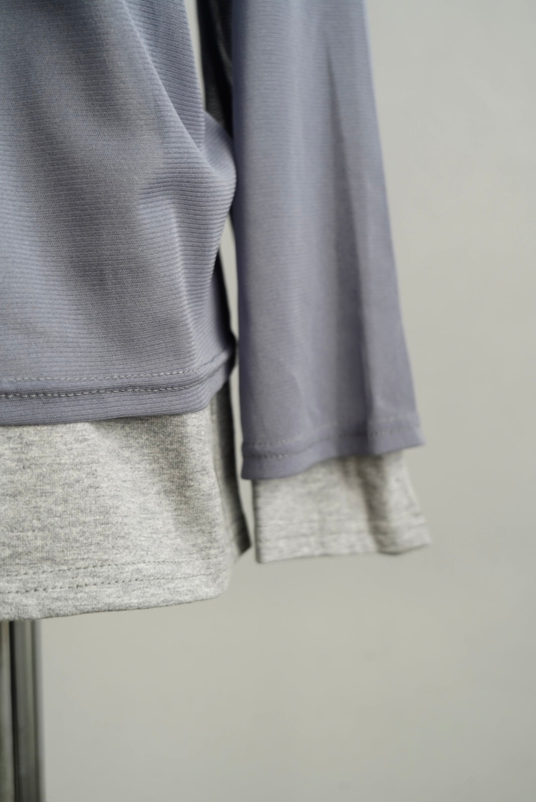 Fries Tulle Set Tops / GRAY