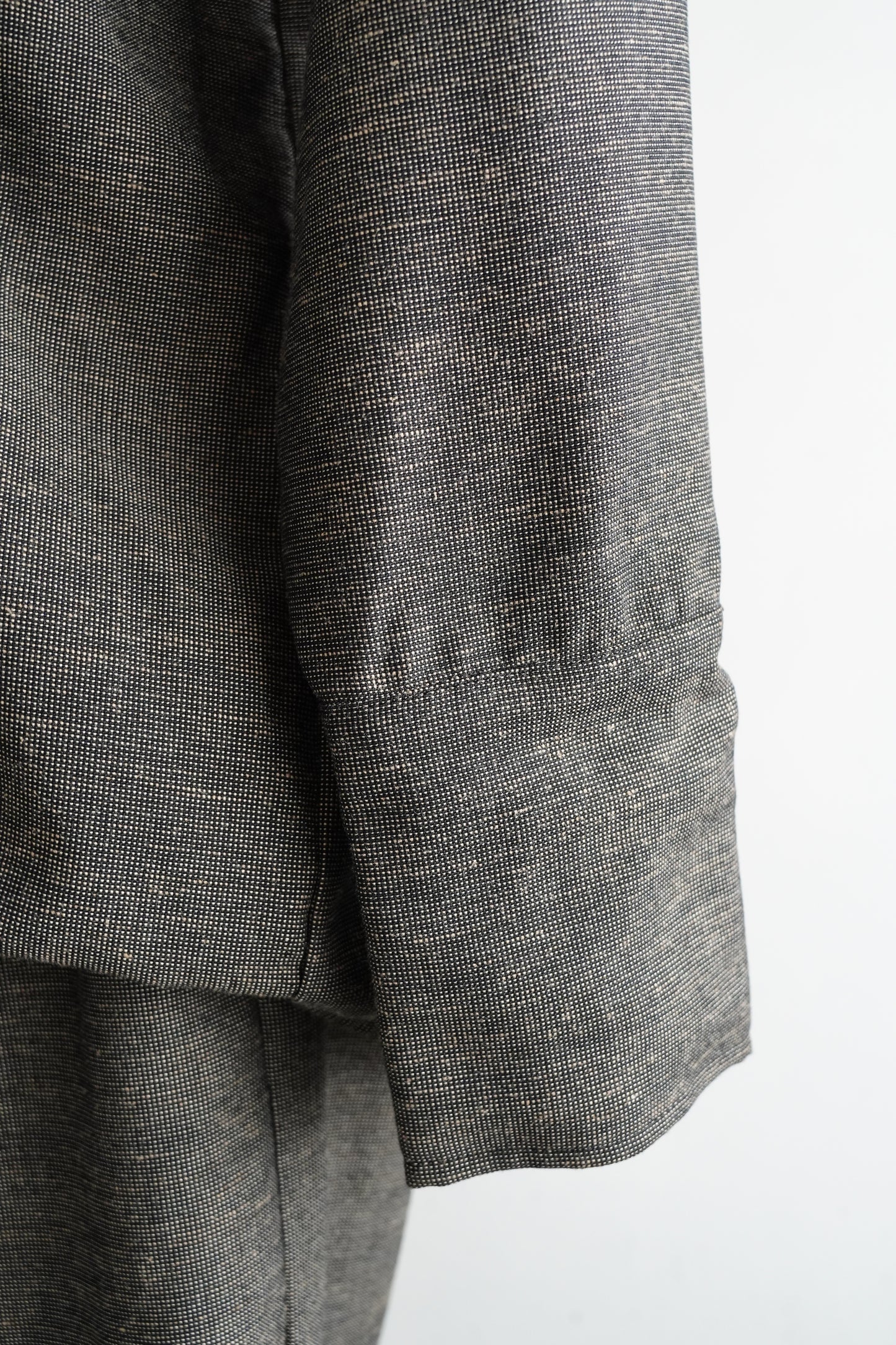 Nocollar Strap Shirts / GRAY -9月20−25日発送-