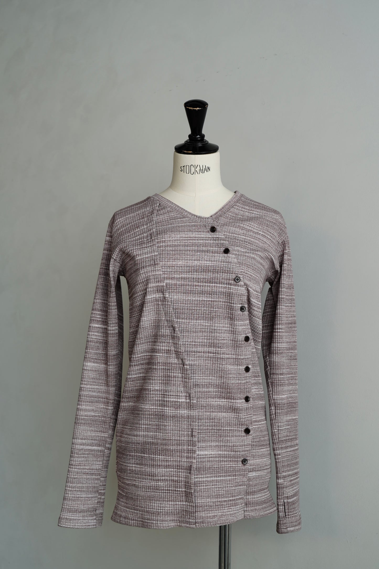 Rib Cardigan / MARBLE -5月20-25日発送-