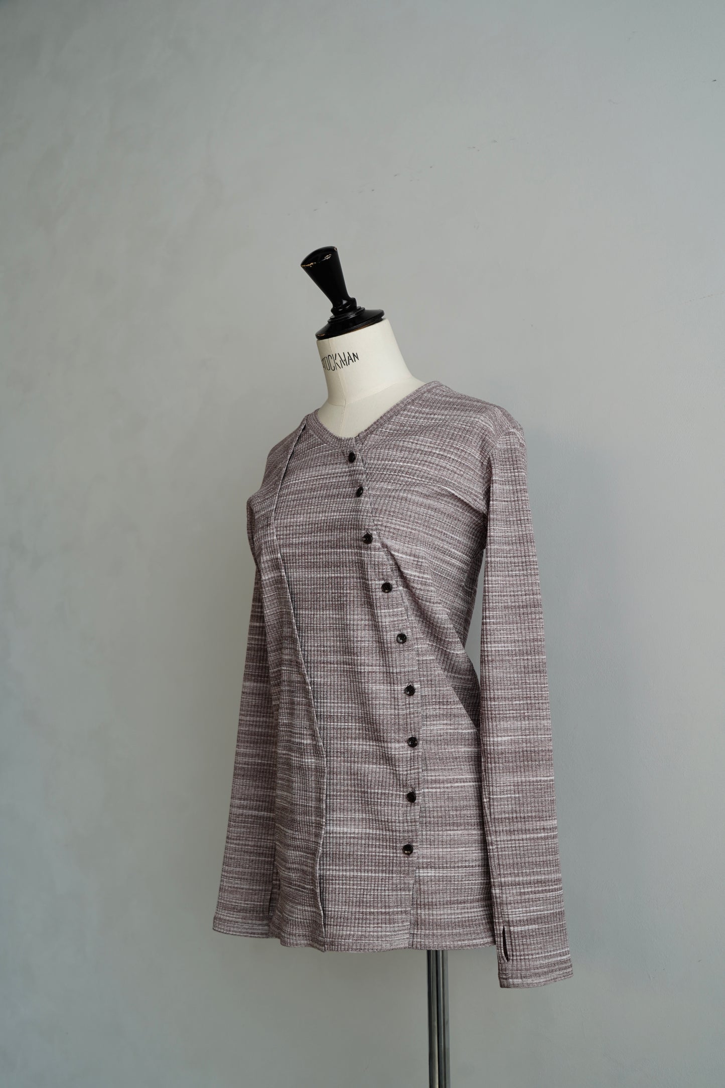 Rib Cardigan / MARBLE -5月20-25日発送-