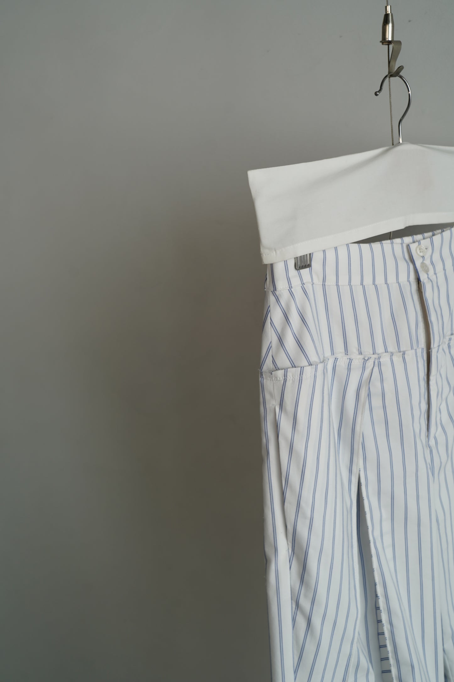 Stripe Wide Pants / WHITE -4月25-30日発送-