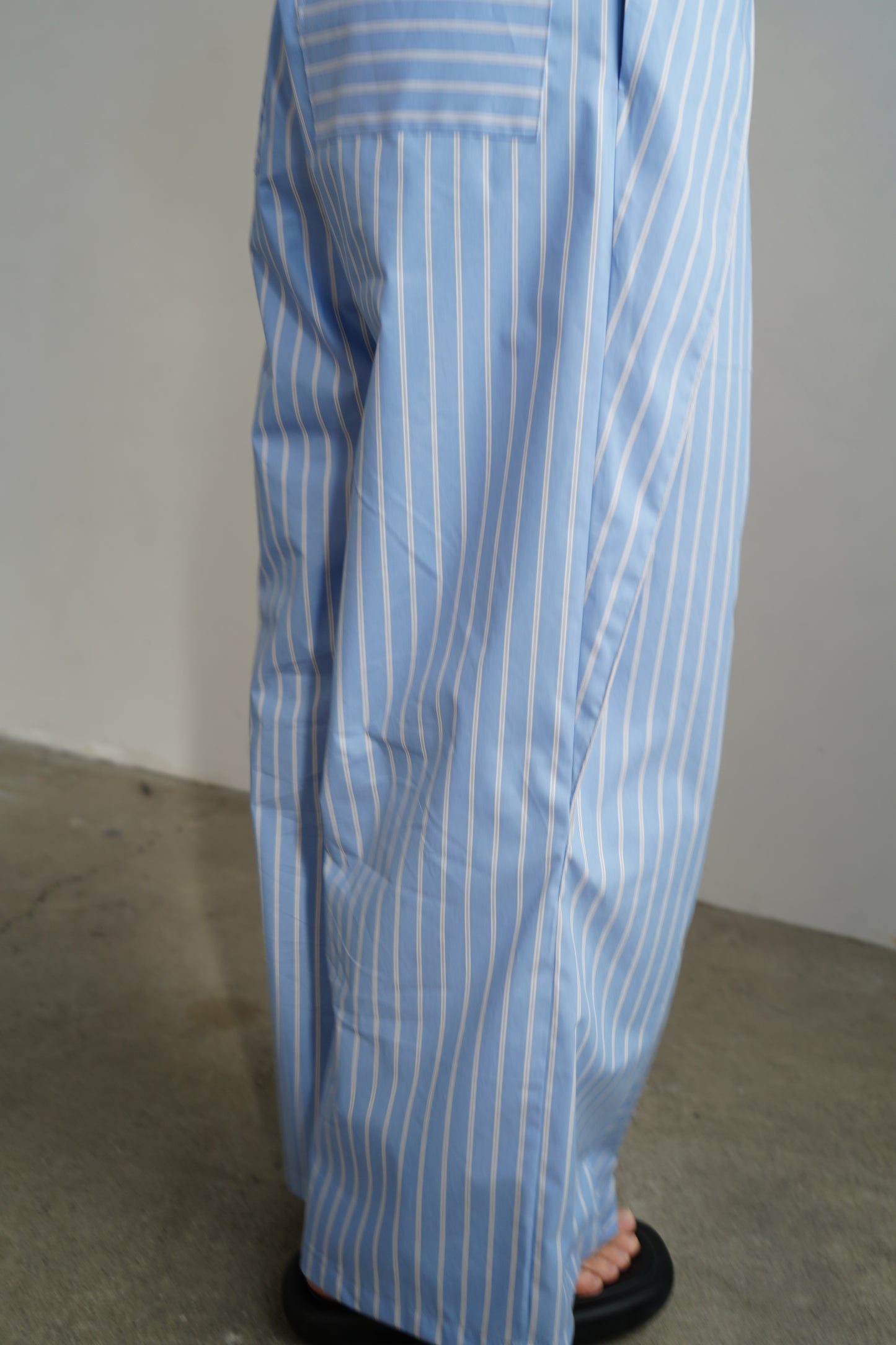 Stripe Wide Pants / BLUE -4月25-30日発送-
