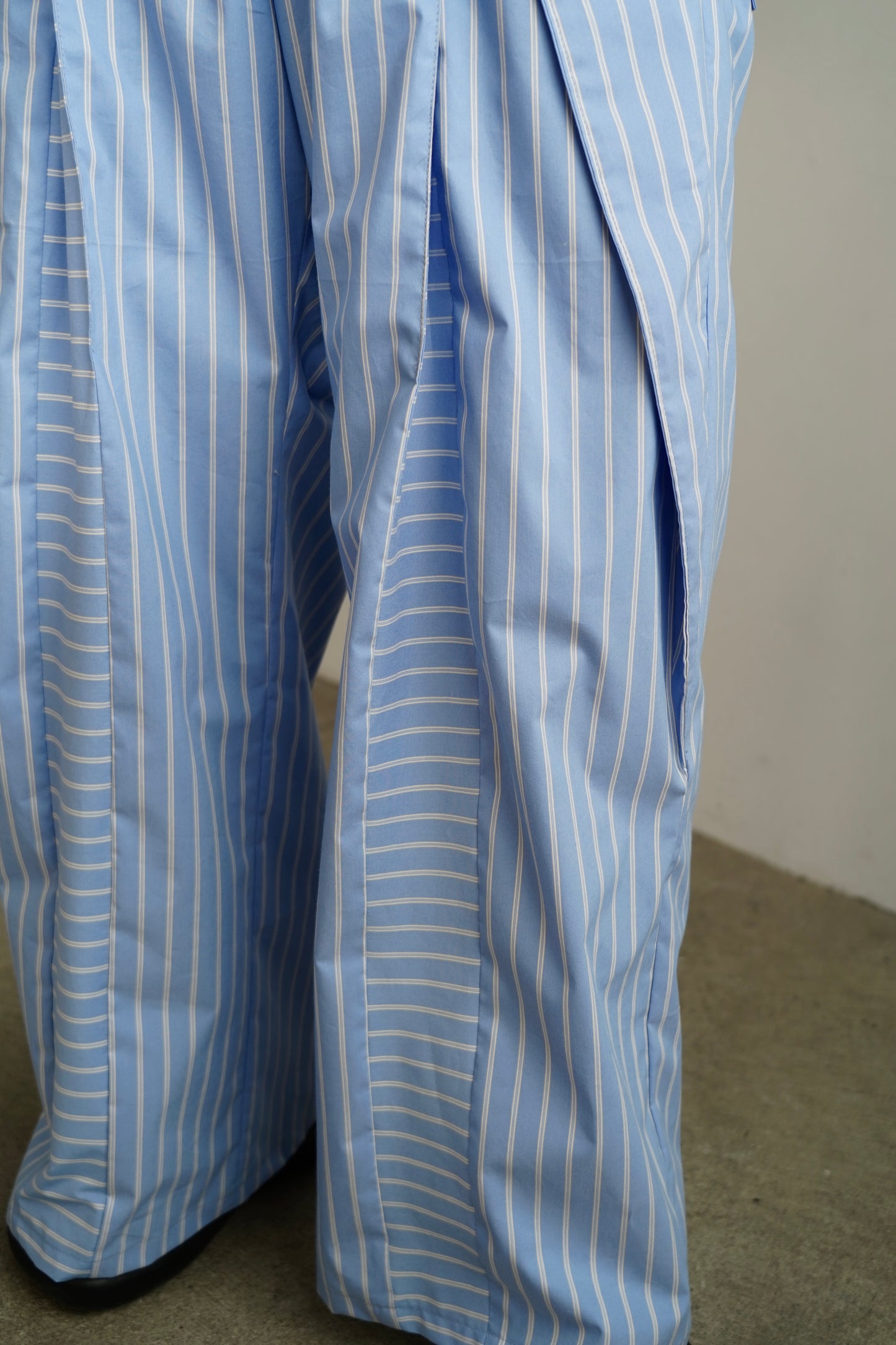 Stripe Wide Pants / BLUE -4月25-30日発送-