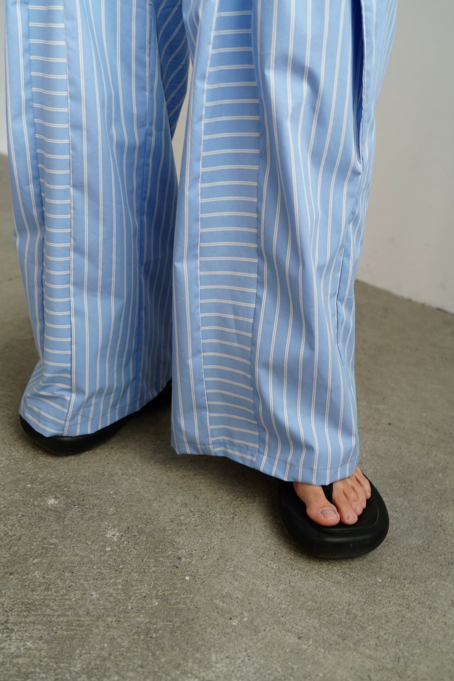Stripe Wide Pants / BLUE -4月25-30日発送-