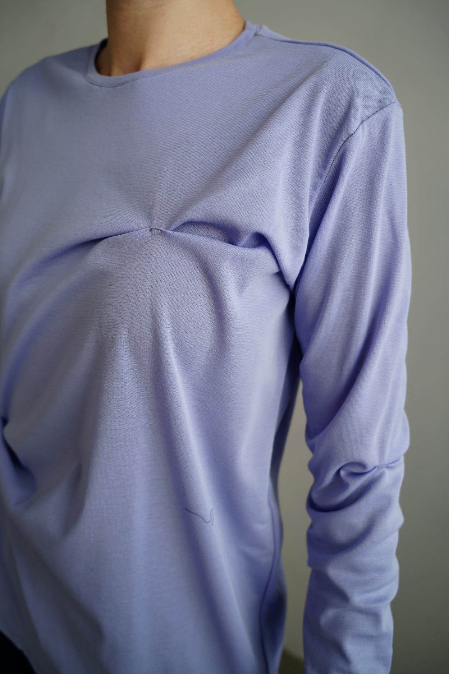 Sheer Pinch T / PURPLE -4月1-5日発送-