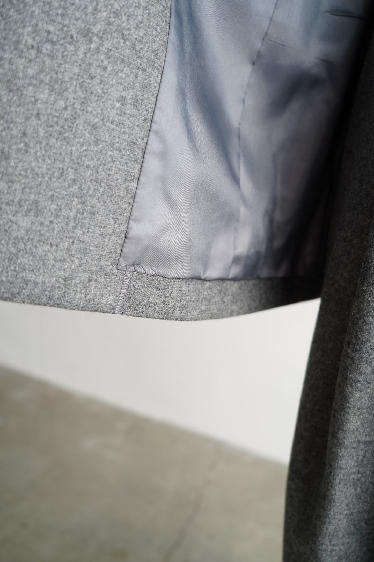 Wool Cashmere Jacket / GRAY -11月15-20日発送-