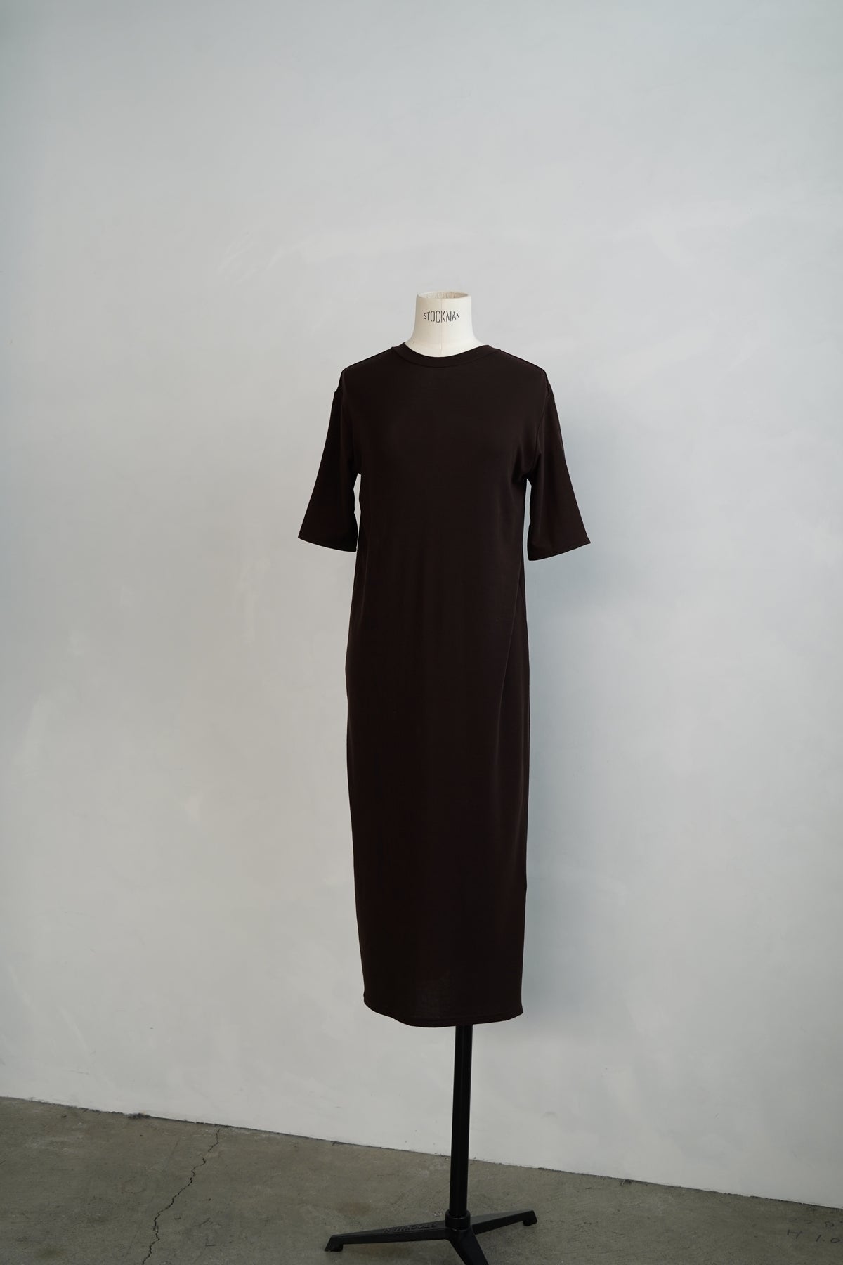 Smooth Sheer Onepiece / BROWN
