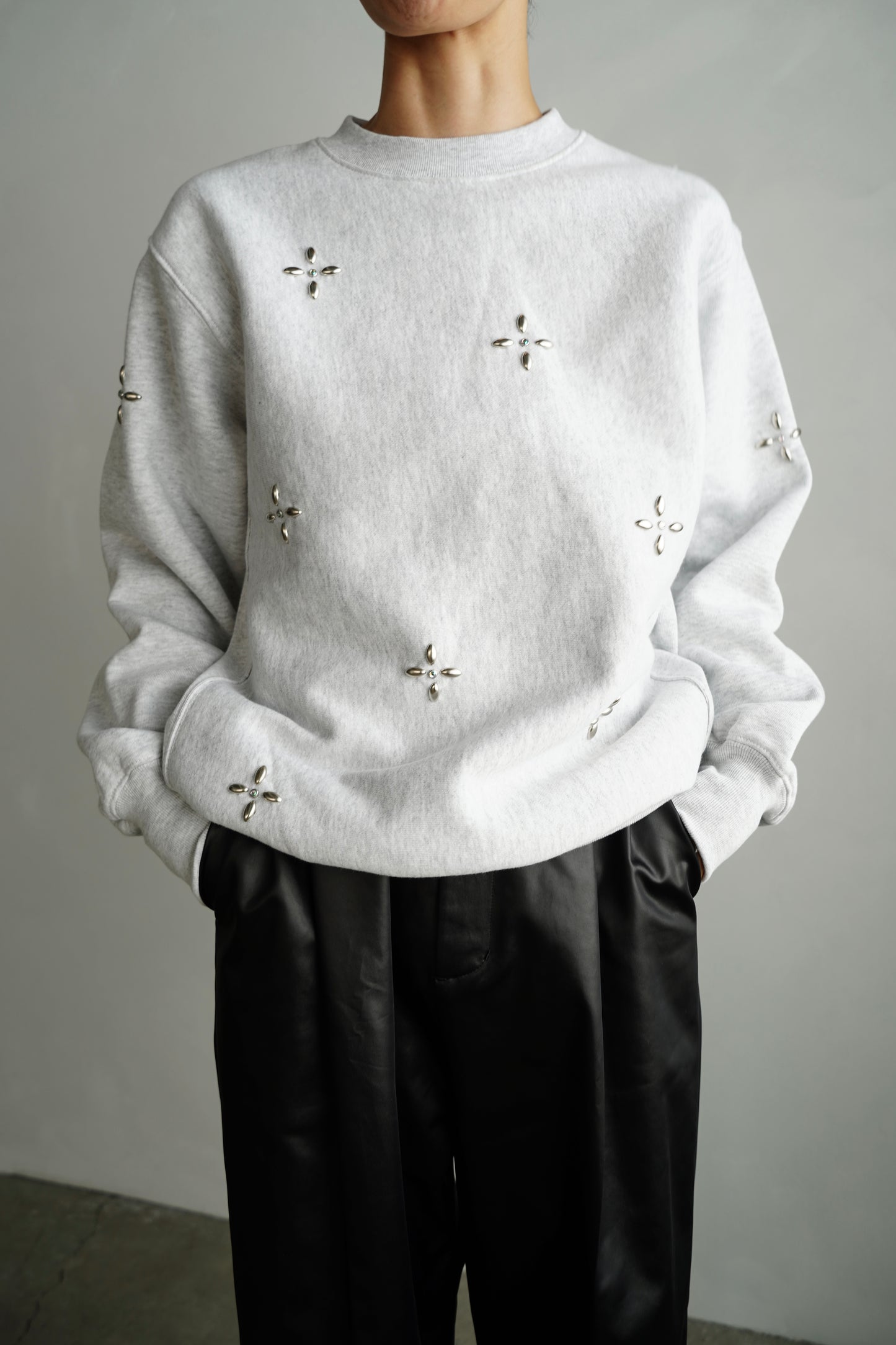 Bijou Sweat Pullover / GRAY -11月15日発送-