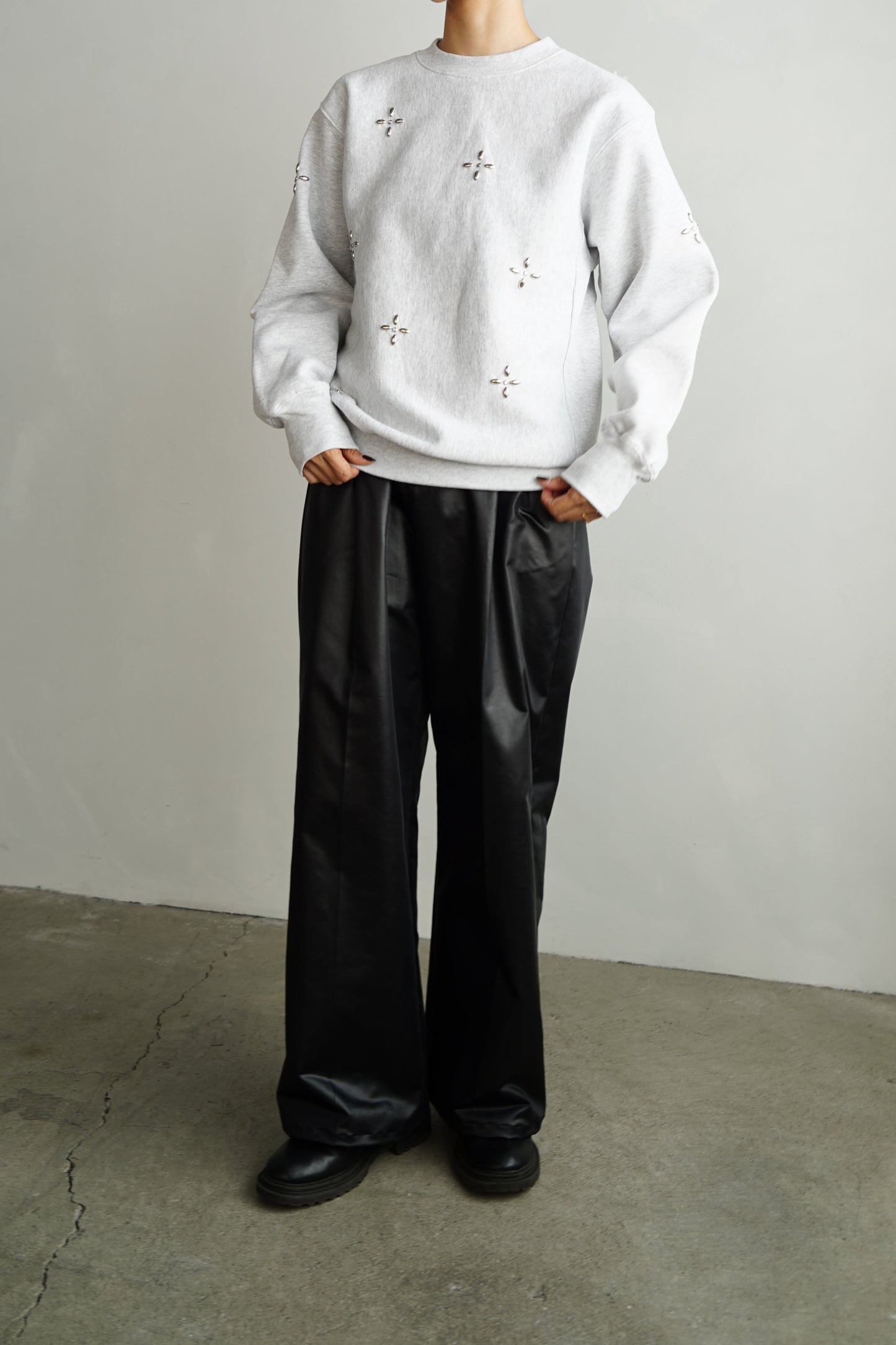 Bijou Sweat Pullover / GRAY -11月15日発送-