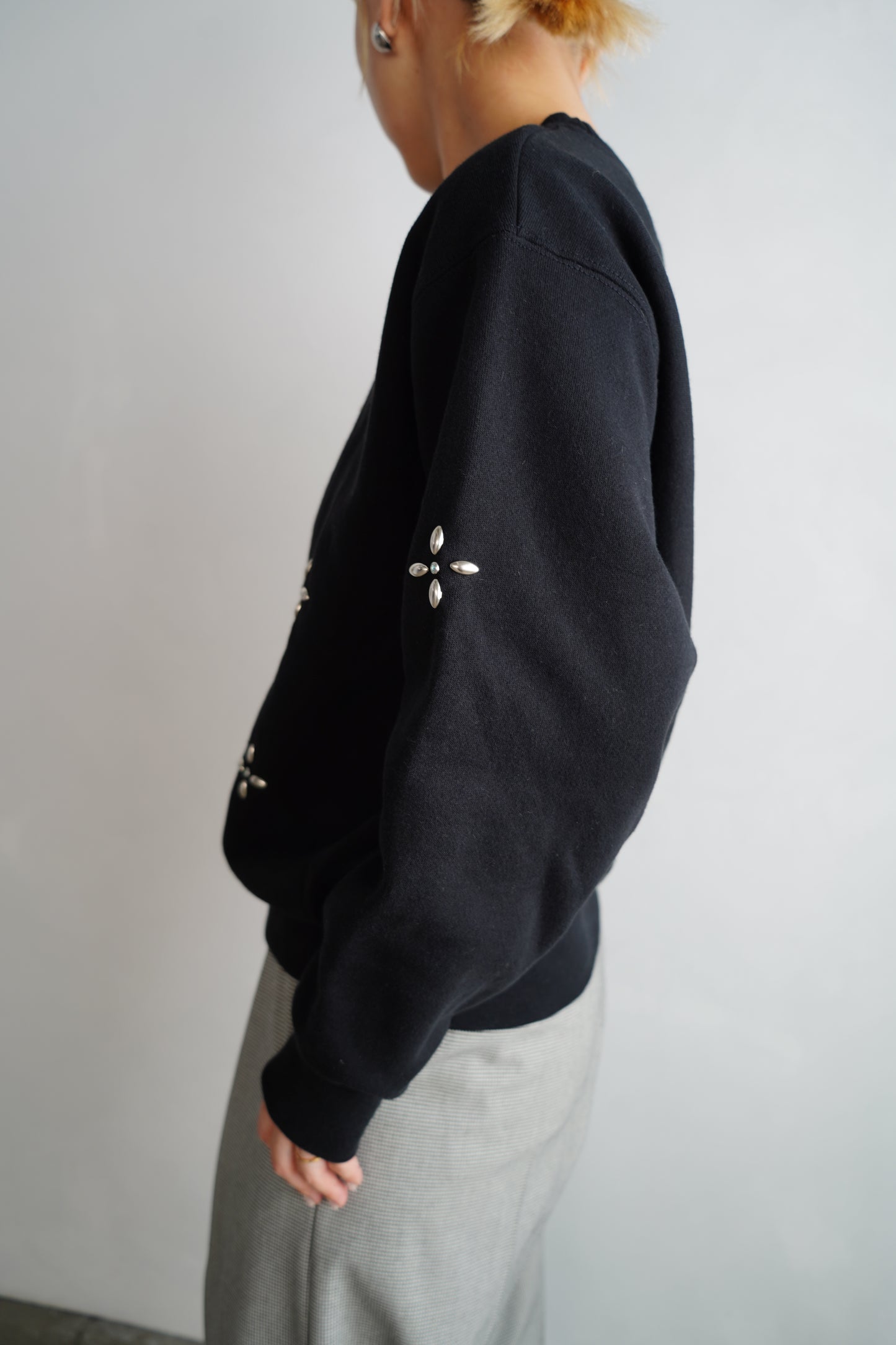 Bijou Sweat Pullover / BLACK -11月22日発送-