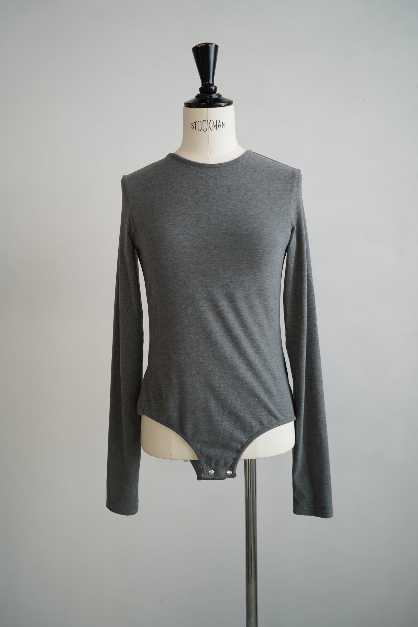Backopen Bodysuit / GRAY