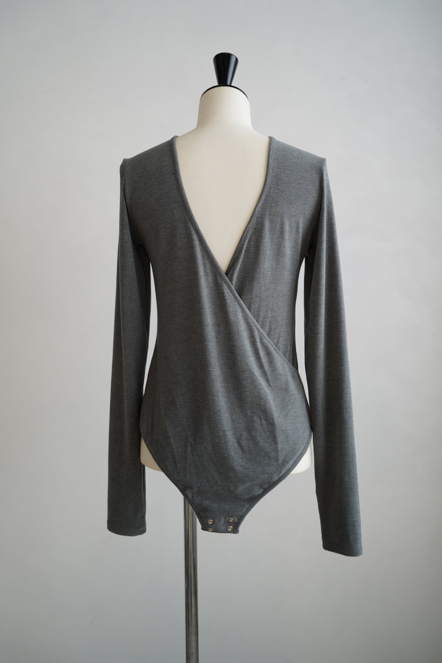 Backopen Bodysuit / GRAY