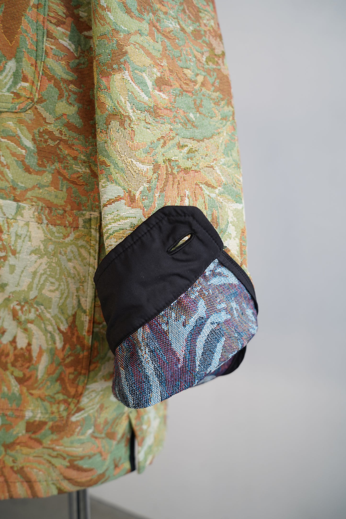 Jacquard Jacket / BROWN