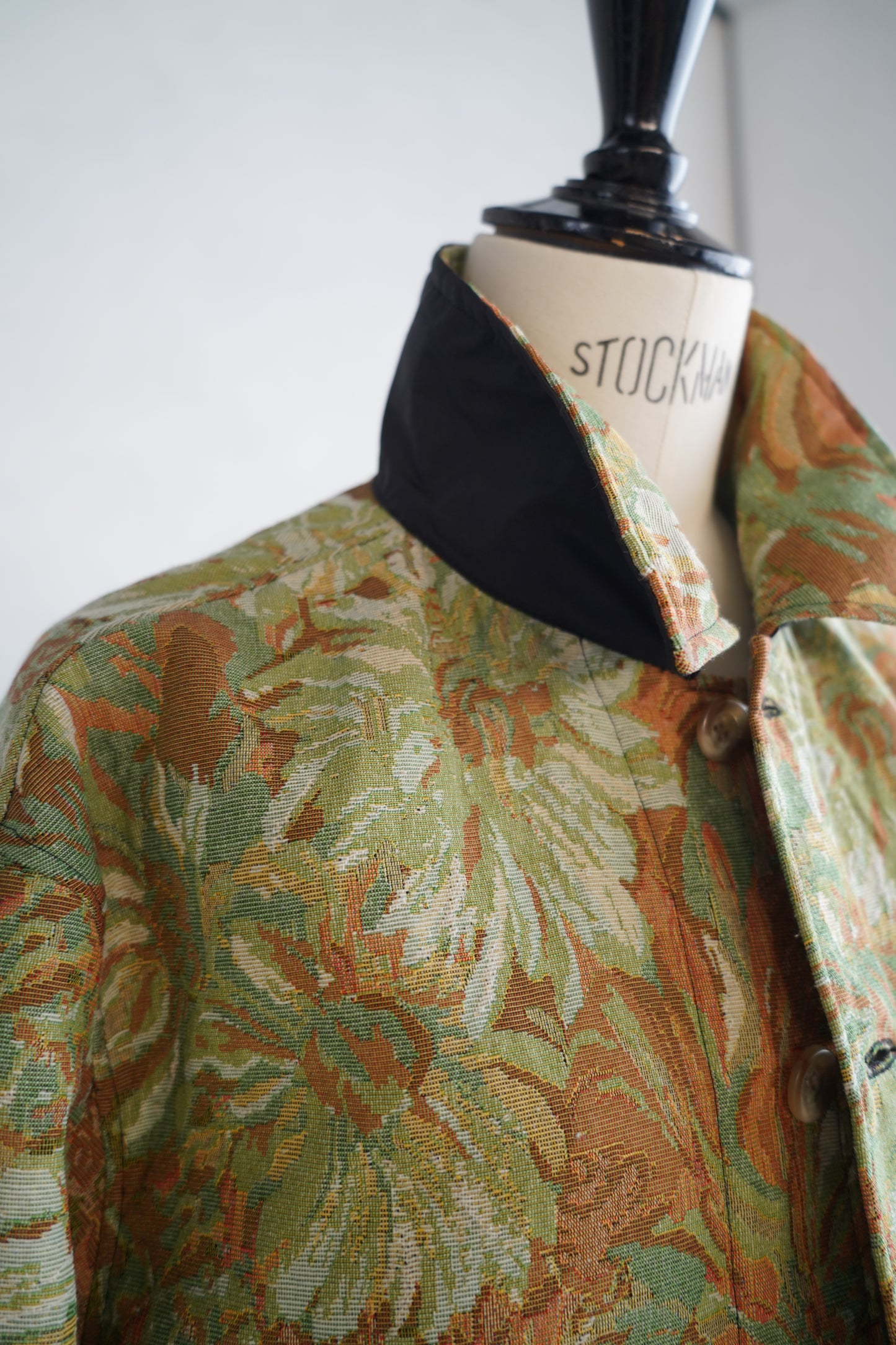 Jacquard Jacket / BROWN