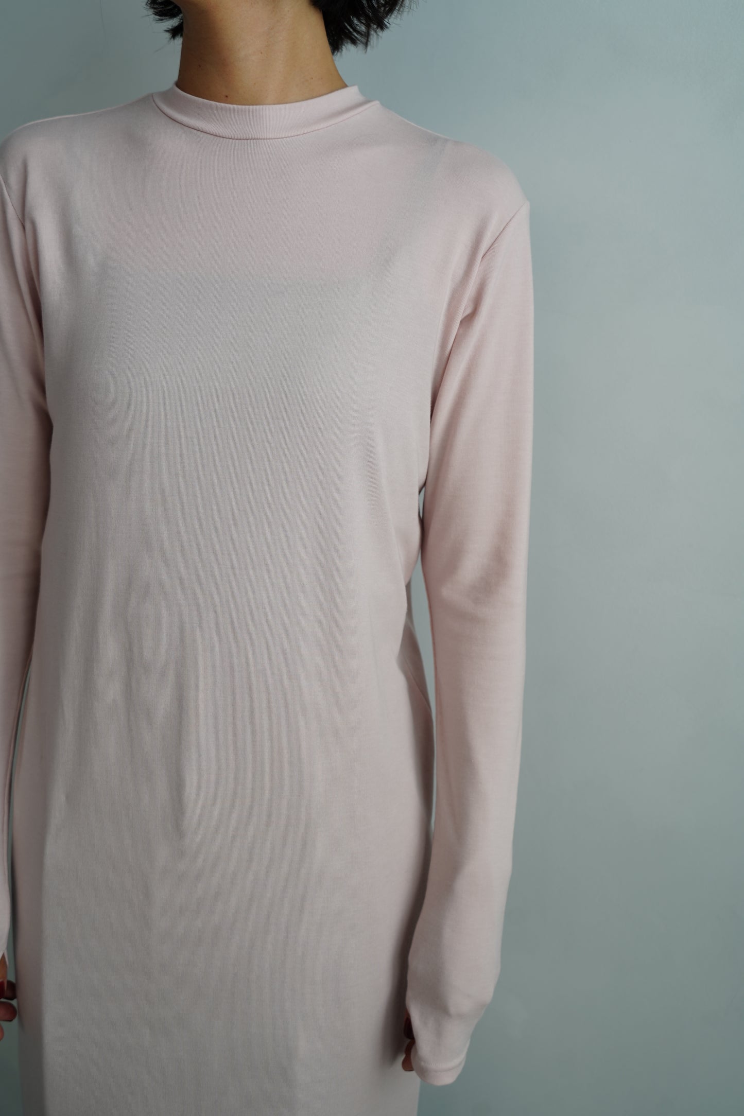 Smooth Sheer Onepiece / PINK