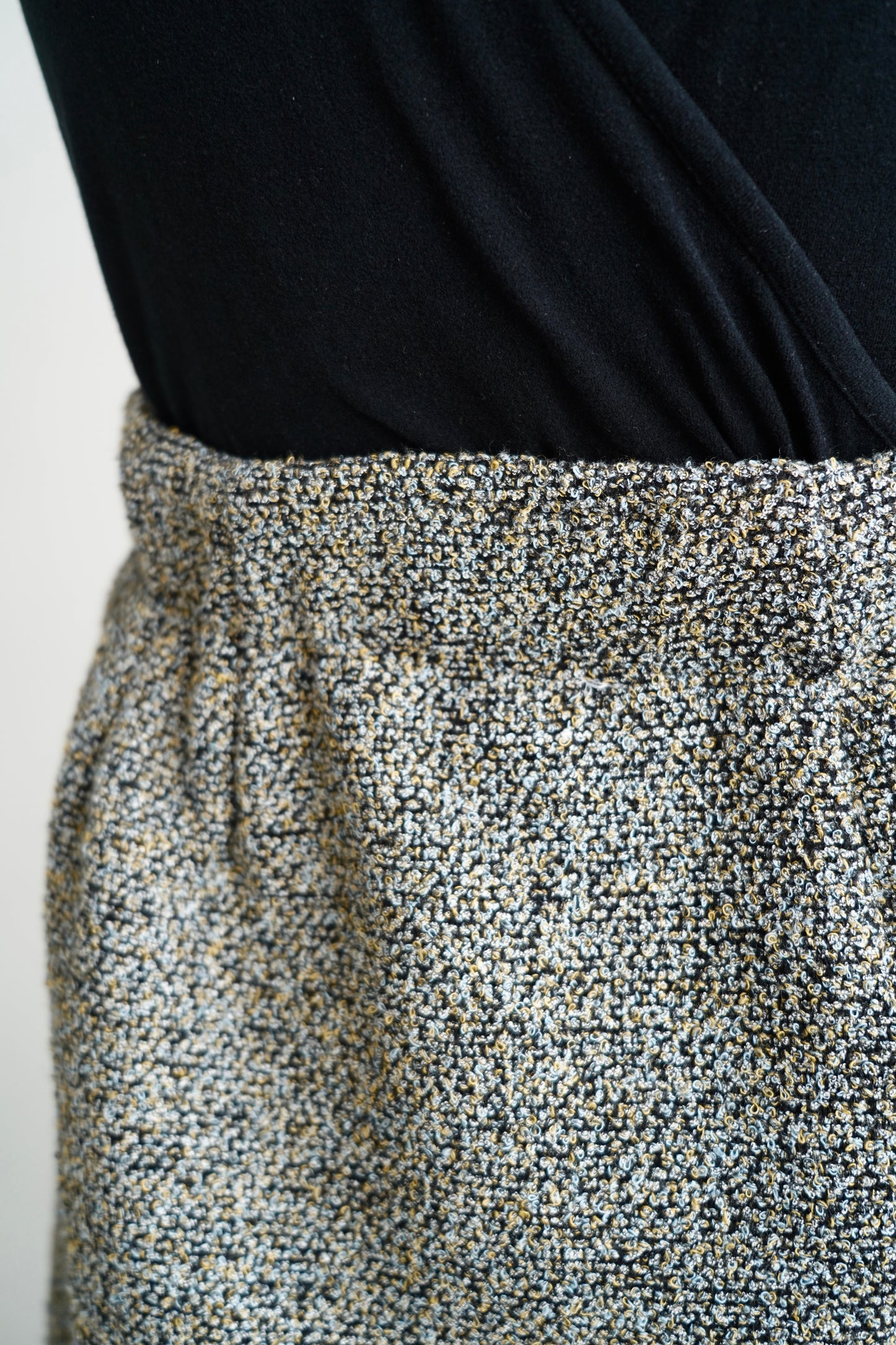 【SAMPLE SALE】Brushed Skirt/BLUE(162㎝丈)