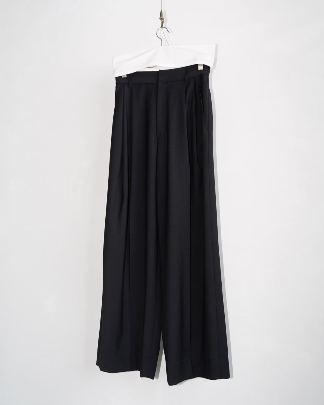 Thin Tack Pants / BLACK /38size only