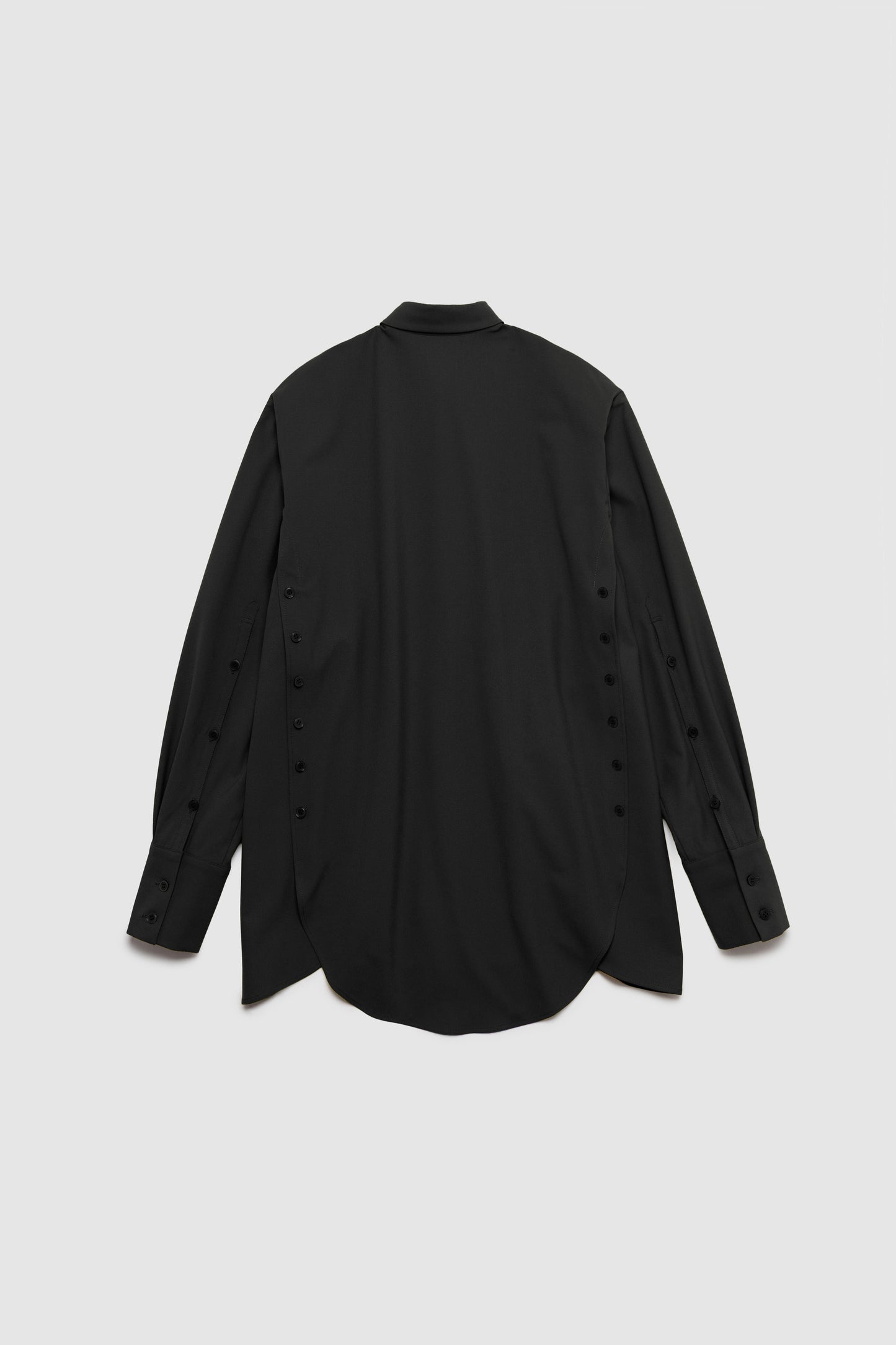 Side Button Shirts / BLACK