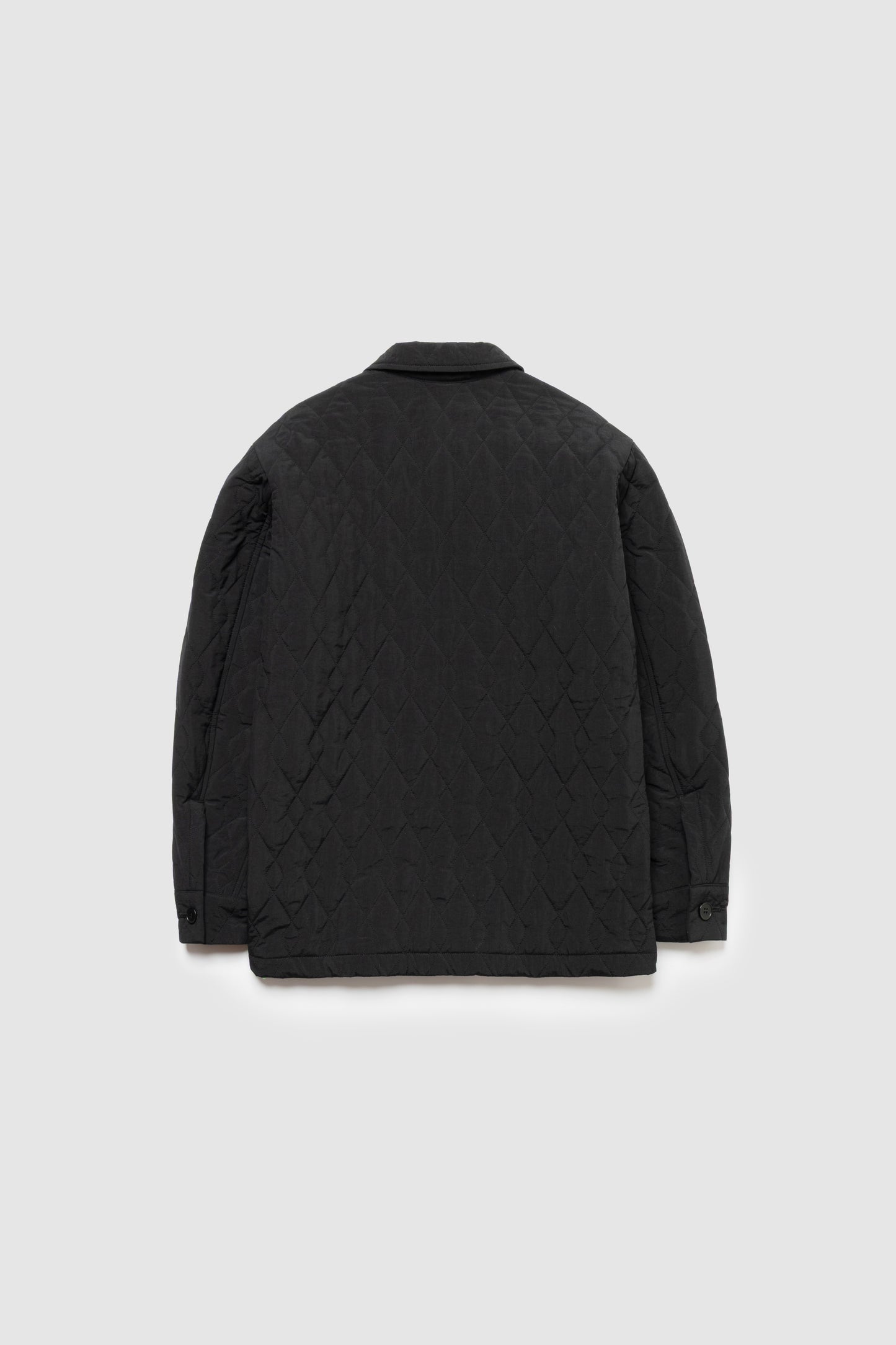 Quilted Middle Jacket / BLACK