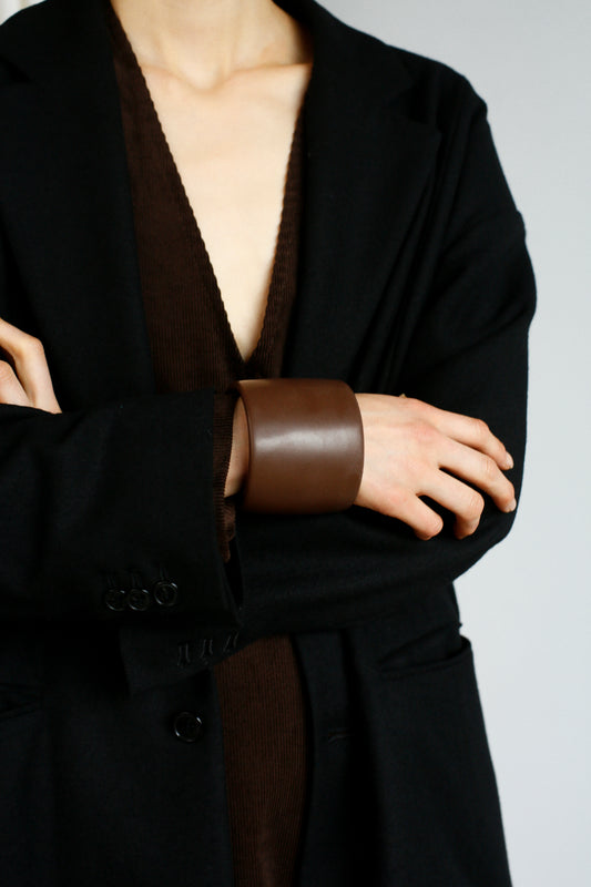 Wide Bangle / BROWN