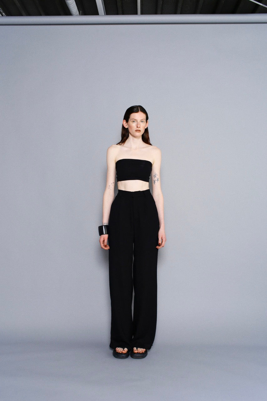 Tweedy Pants / BLACK -6月13-18日発送-