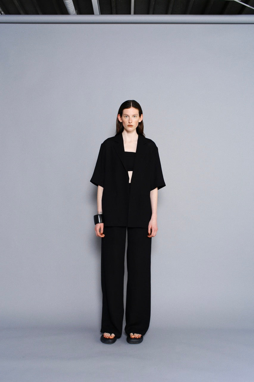 Tweedy Jacket / BLACK -6月10-15日発送-