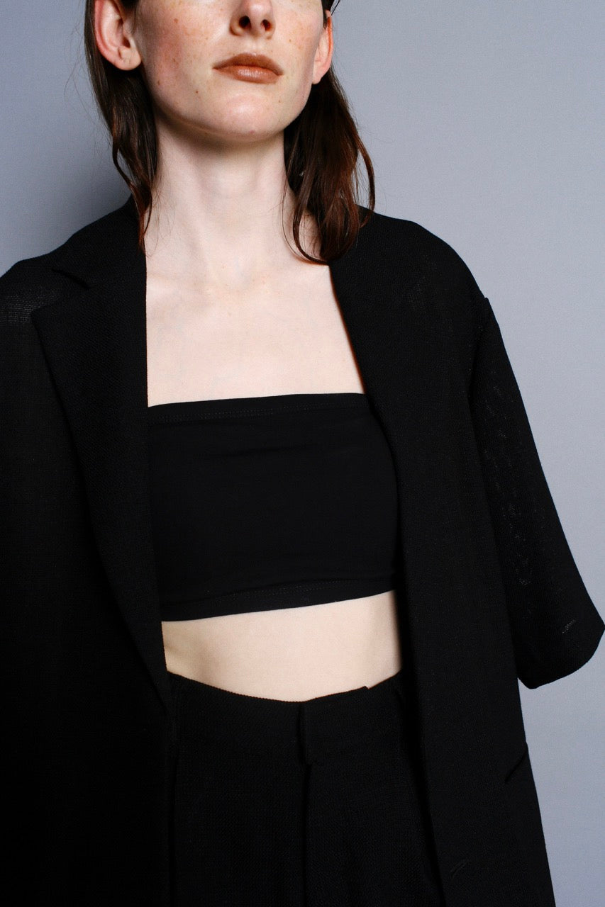 Tweedy Jacket / BLACK -6月10-15日発送-