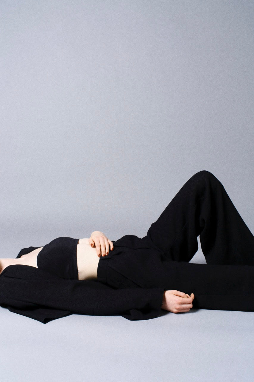 Tweedy Pants / BLACK -6月13-18日発送-