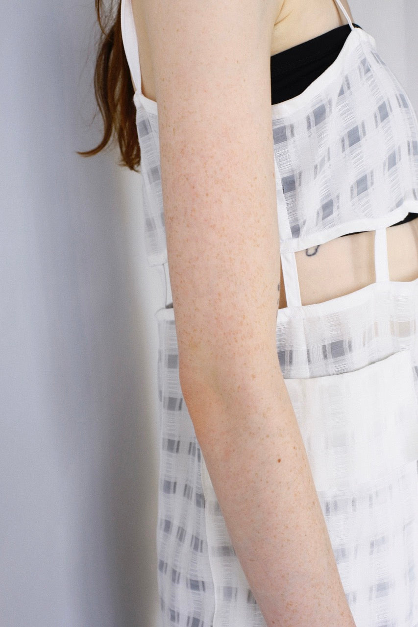 Layered Lace Cami / WHITE -6月15-18日発送-