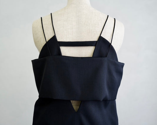 new in / DeepV Dress Cami Set