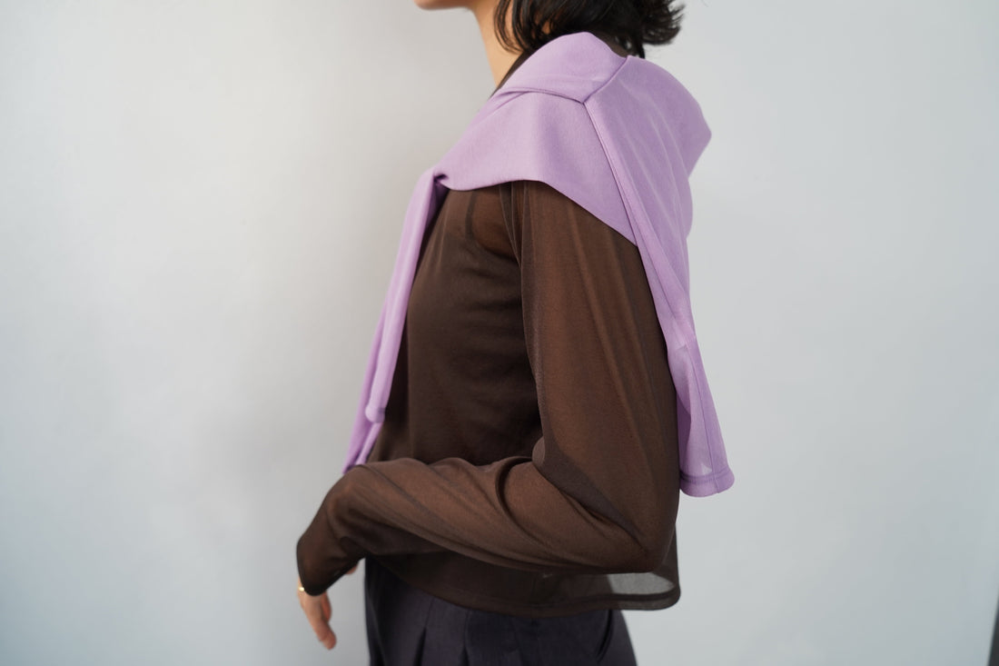 READY TO SHIP　ー　01 Sheer Cardigan STYLINGS