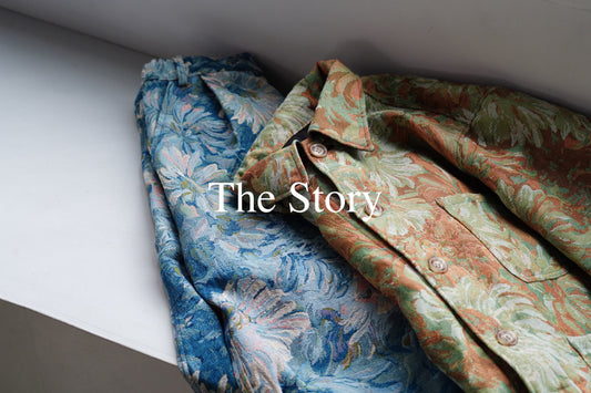 【The Story / bts】Jacquard Jacket & Jacquard Pants