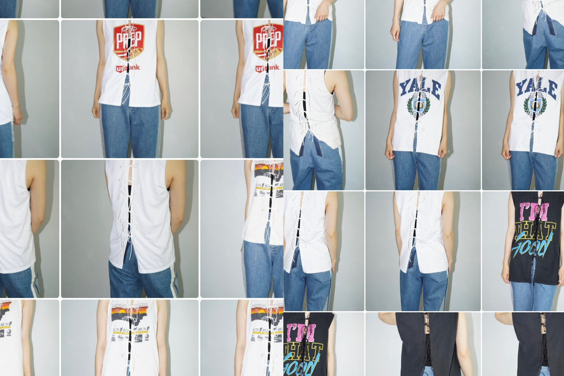 Rework TEE  　ー　&her tokyo 先行発売　