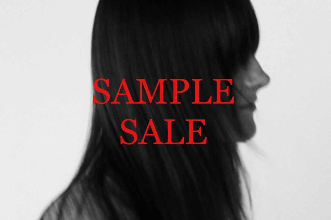 7/27- ONLINE SAMPLE SALE 開催のお知らせ