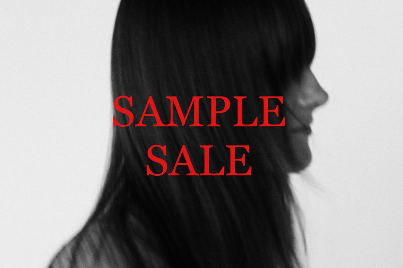 7/27- ONLINE SAMPLE SALE 開催のお知らせ