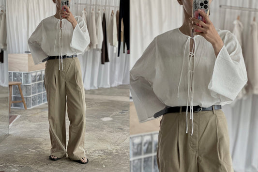 READY TO SHIP　ー　03  Ripple Cape Top STYLINGS