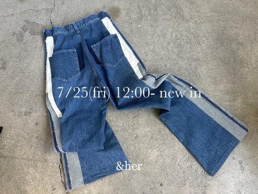 【NEW IN】7月25日(金)12:00発売 新作アイテム
