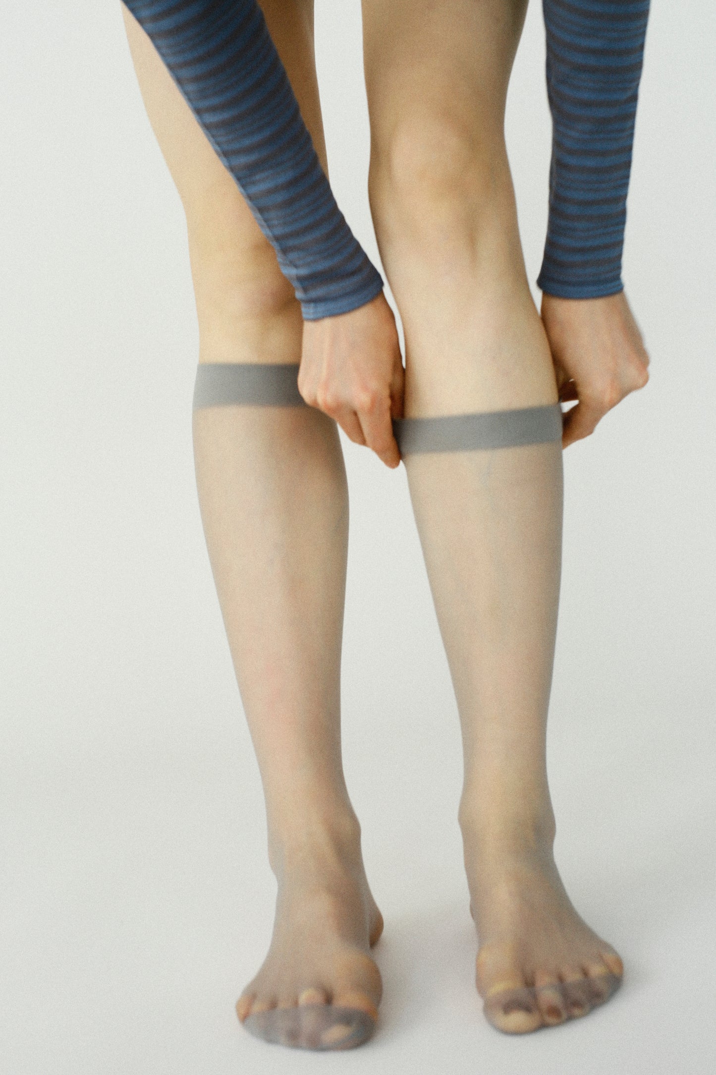 Border Pullover / BLUE
