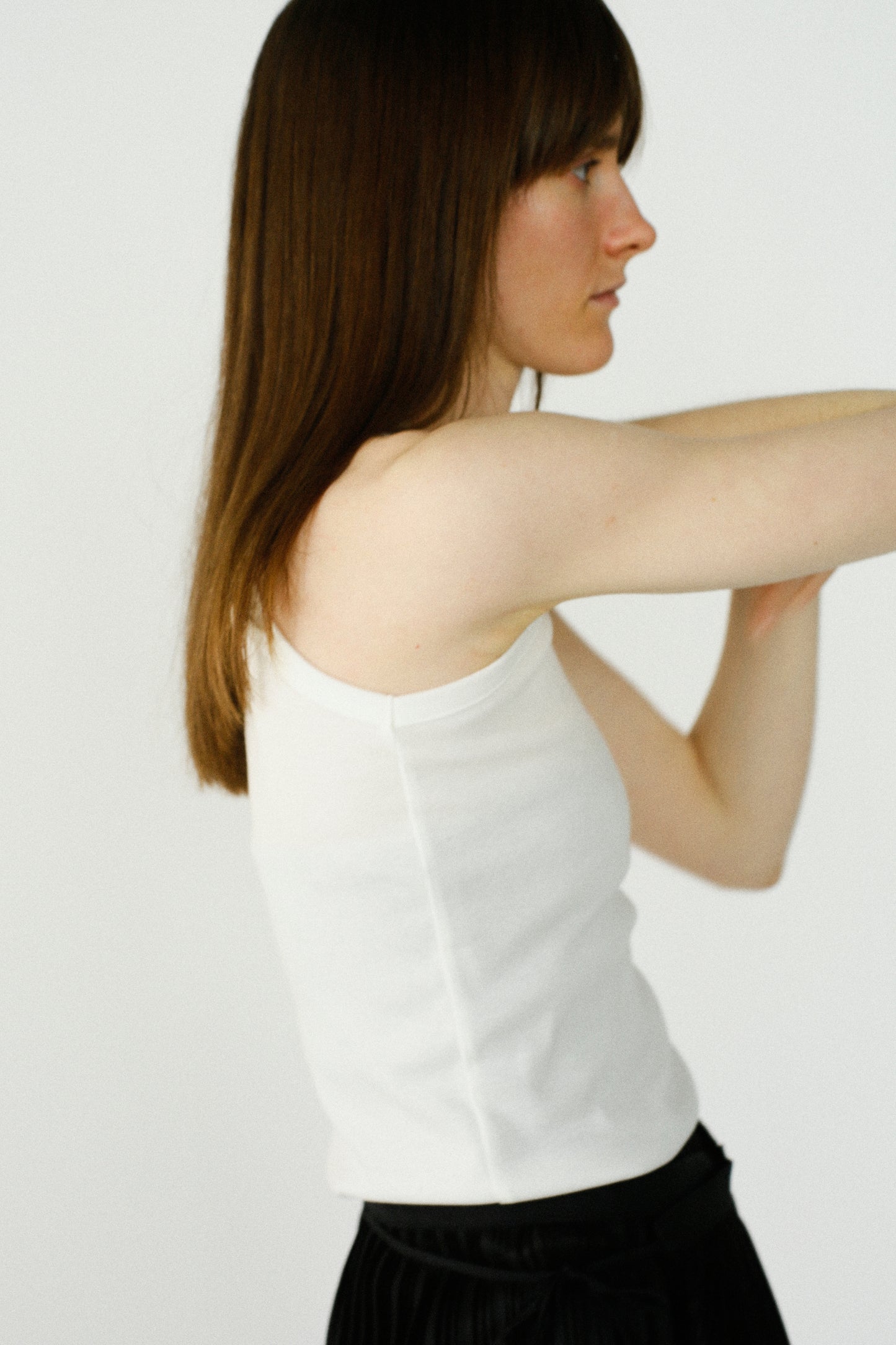 Sleek Tanktop / WHITE