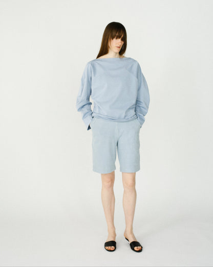 Seamed Shirt / BLUE