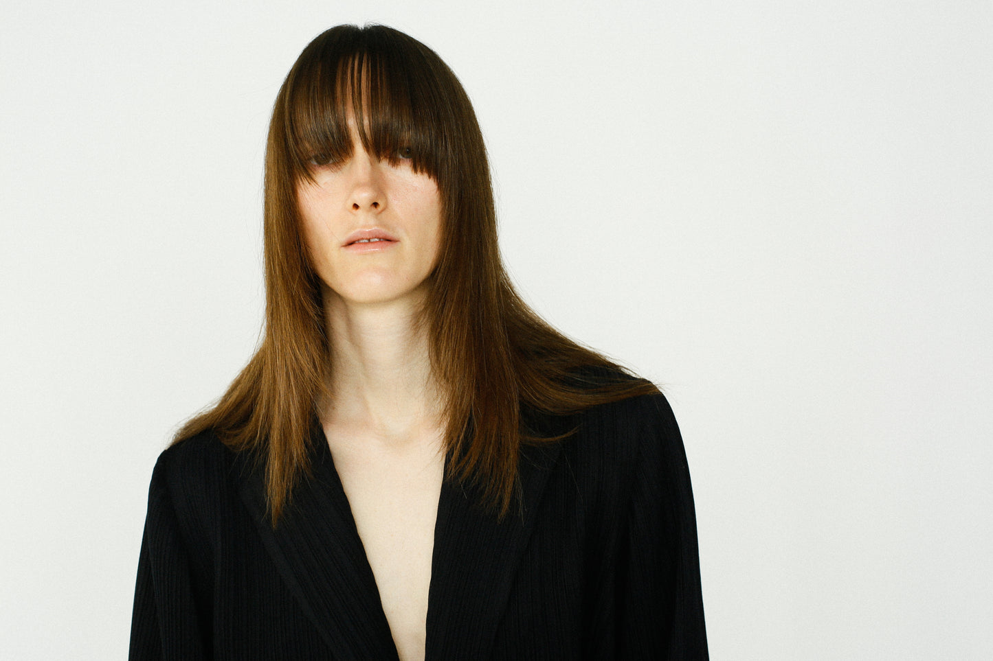 Pleats Tailored Jacket / BLACK -4月5日発送-