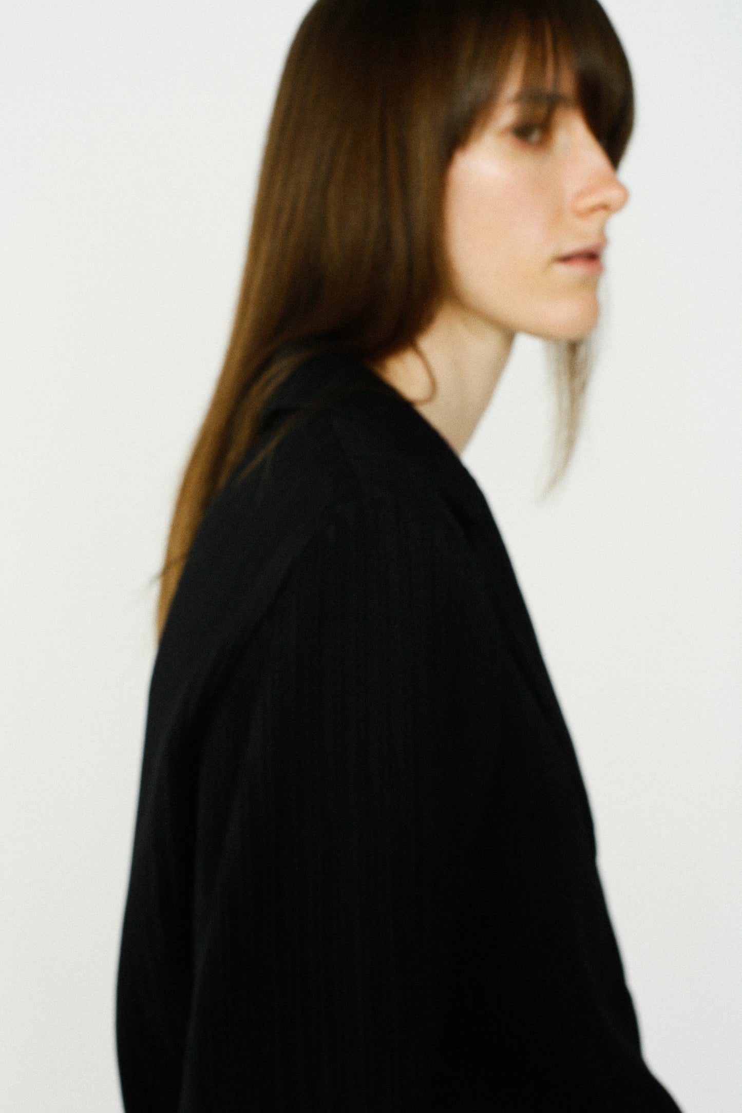 Pleats Tailored Jacket / BLACK -4月5日発送-