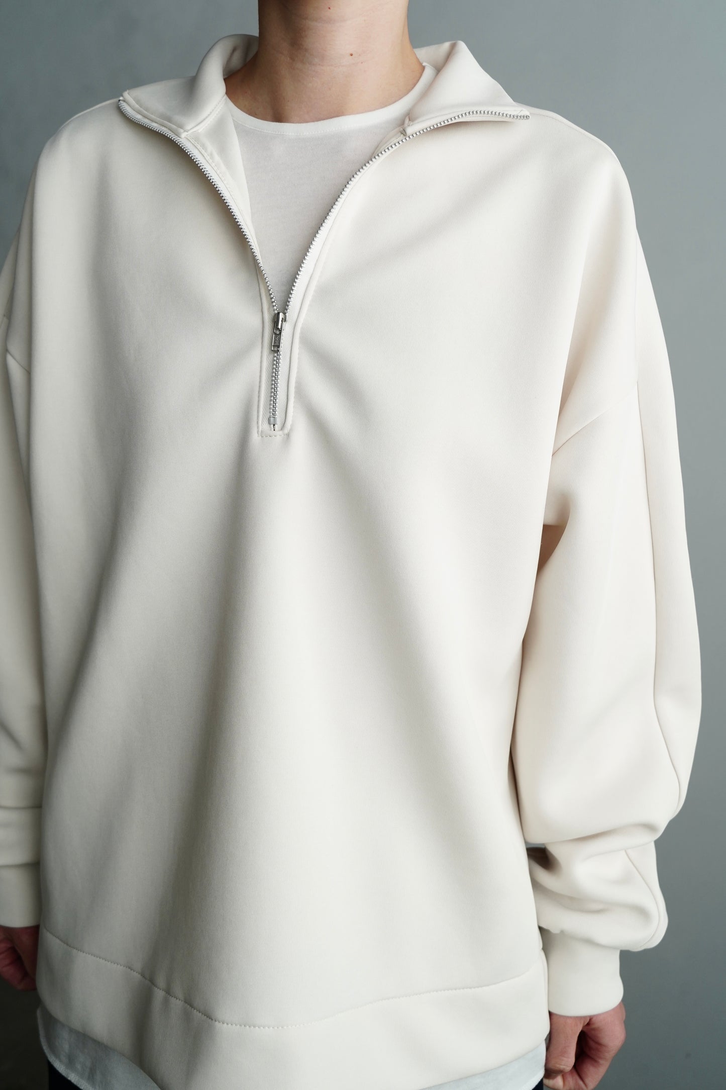 Zip Sweat / WHITE -4月10日発送-