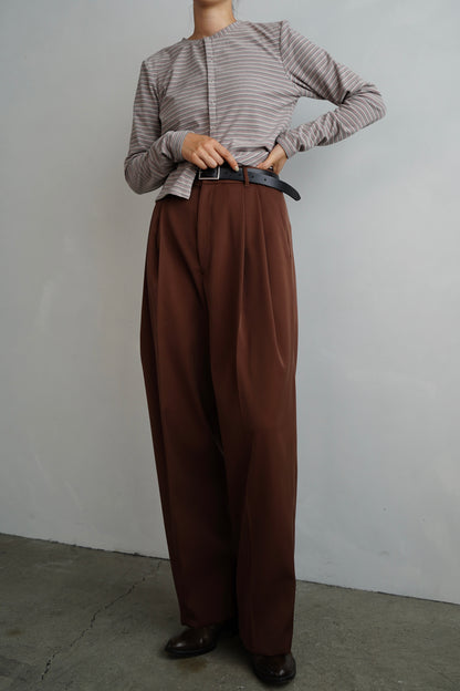 Plush Multi Border Cardigan -10月5-10日発送-