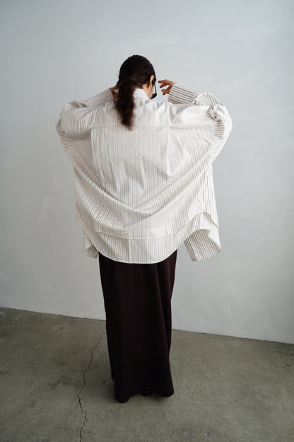 【再入荷】Stretch Jersey Dress / BROWN