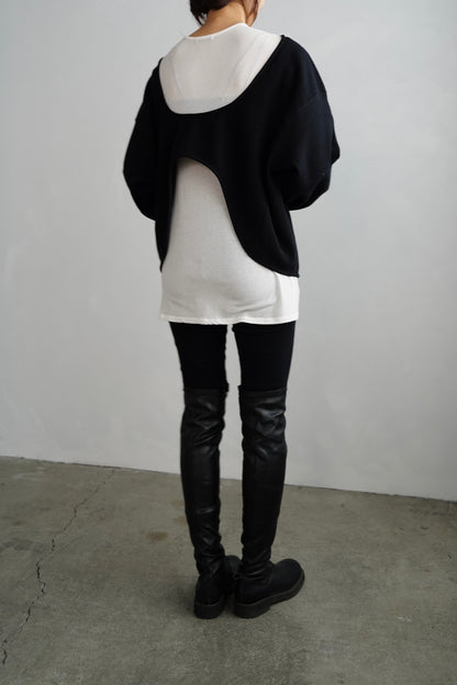 Round Sweat Pullover / BLACK -12月5日発送-