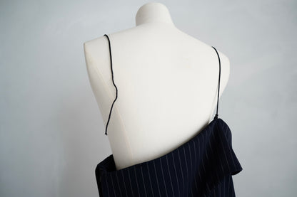 Layered Cami Dress / PINSTRIPE -6月25-30日発送-