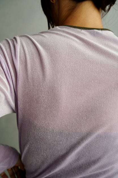 Velour Pullover / LILAC