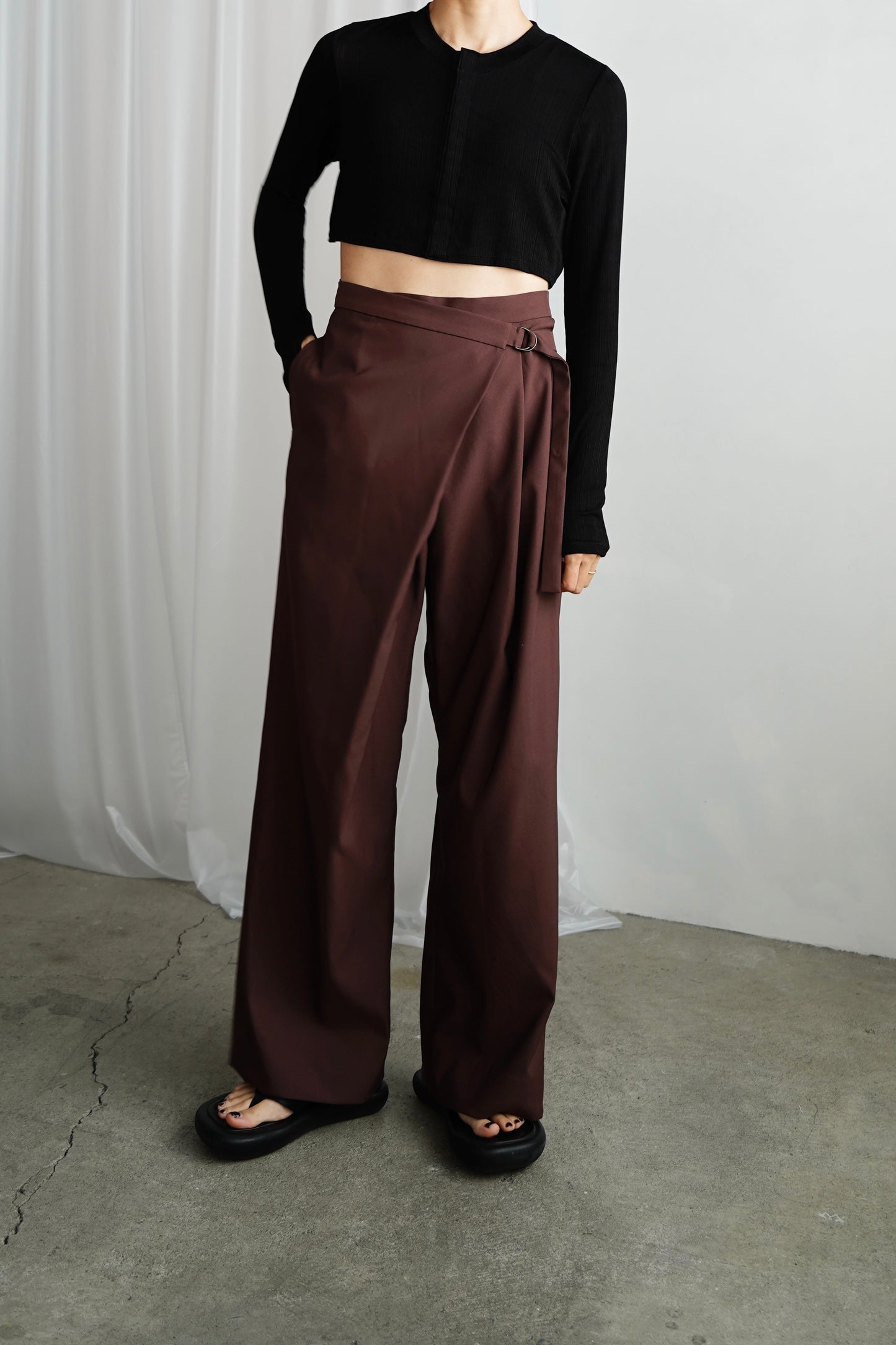 Cachecoeur Pants / BURGUNDY